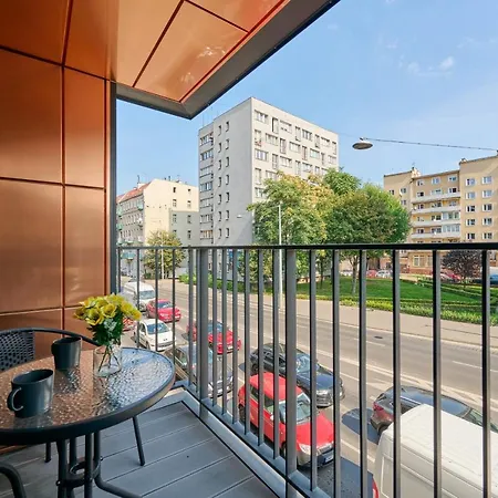 Lejlighed Nowoczesny Z Balkonem I Parkingiem W Centrum Wroclawia By Renters *