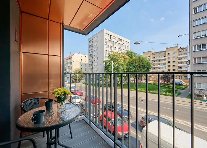 Апартаменты Nowoczesny Z Balkonem I Parkingiem W Centrum Wroclawia By Renters *